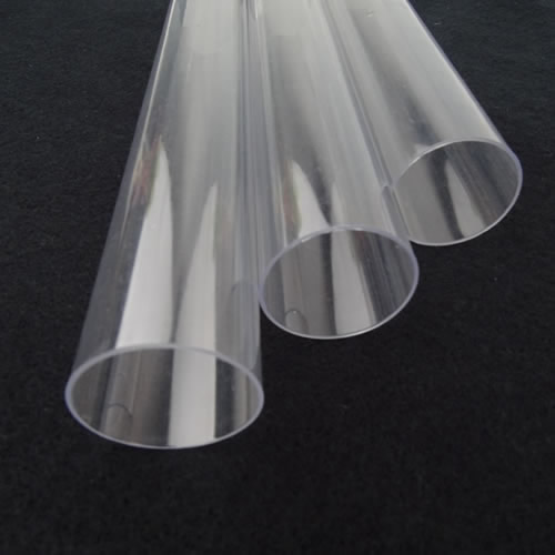 pvc透明管 PC塑料包装管 圆形方形塑胶管